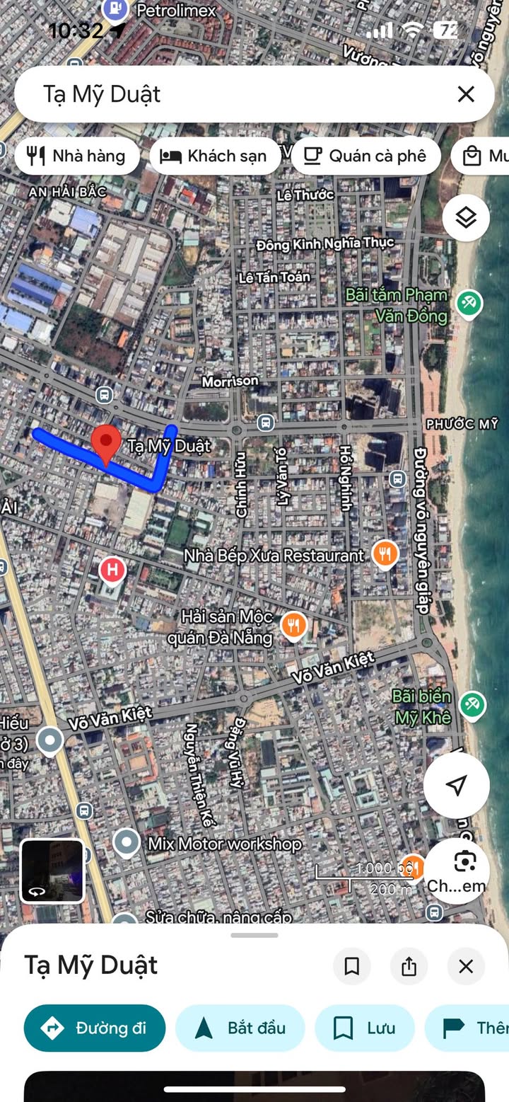 Đất Biển Tạ Mỹ Duật 66m² giá 9.9 tỷ - Đầu tư sinh lời ngay gần bãi tắm!