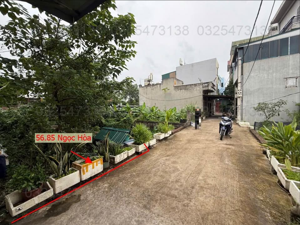 Đất thổ cư 56.85m² tại Ngọc Hòa, Chương Mỹ - Giá chỉ 3 tỷ, ô tô đỗ tận nơi!
