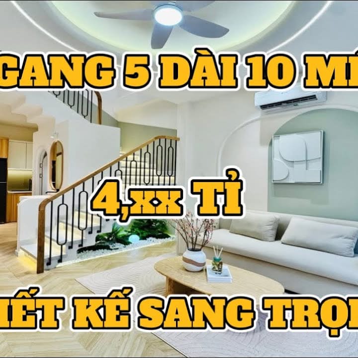 Nhà đẹp Gò Vấp 48.9m² giá 4.95 tỷ - Gần Lotte Nguyễn Văn Lượng!