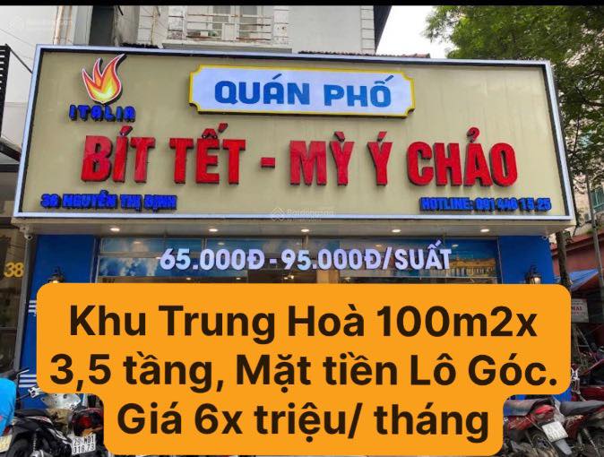 Mặt bằng kinh doanh Cầu Giấy 100m² giá thỏa thuận - Vị trí đắc địa sầm uất