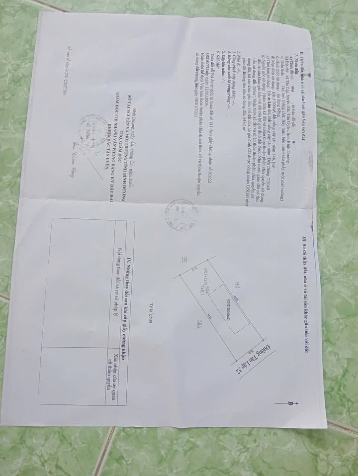 Đất thổ cư 125m² tại Tân Lập, Bắc Tân Uyên - Giá chỉ 2.5 tỷ, đầu tư sinh lời!