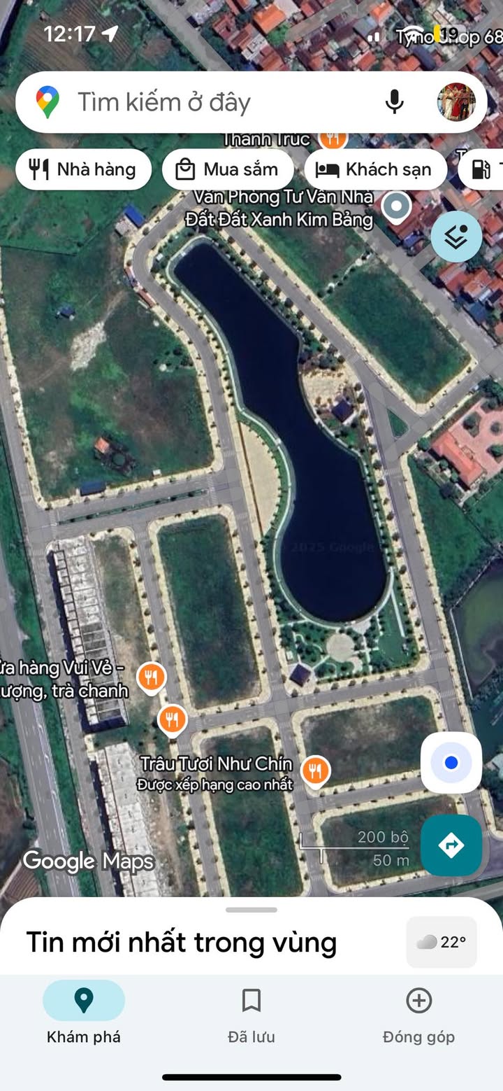 Biệt thự Teelhomes Nhật Tân 220m² giá chỉ 5.28 tỷ - View hồ thoáng mát!