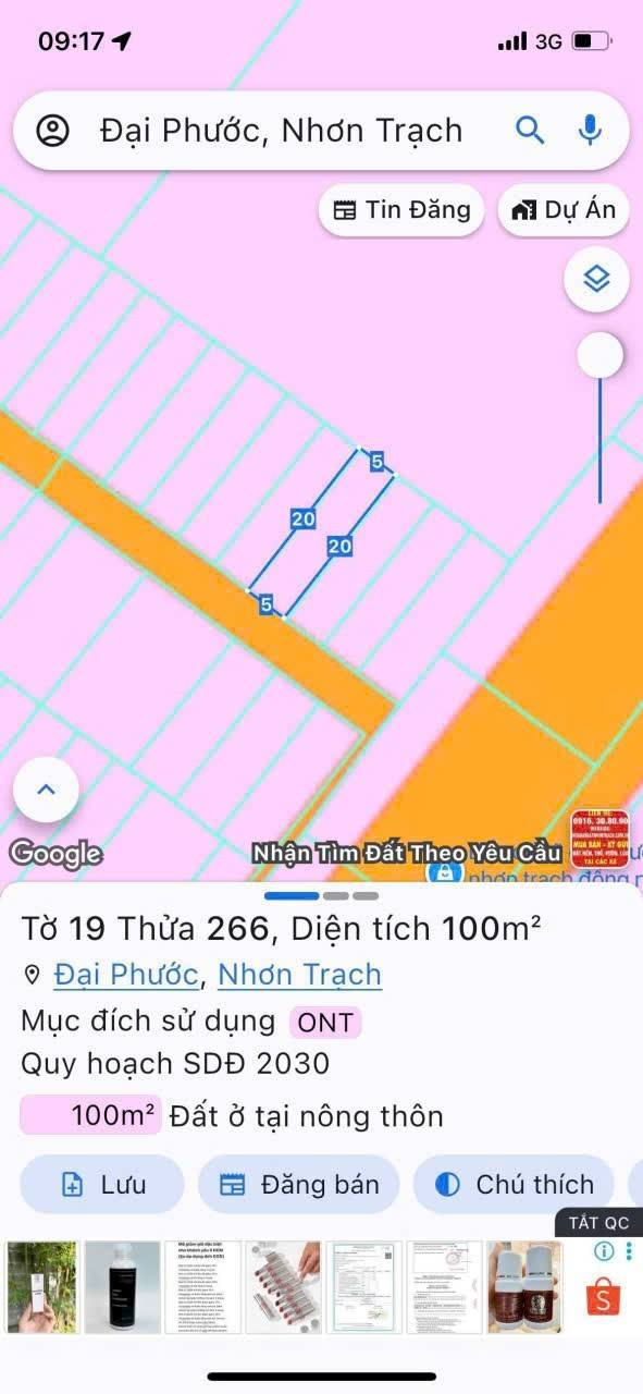 Đất nền khu dân cư Lê Nguyễn, Nhơn Trạch 100m² giá chỉ 2.5 tỷ - Sổ đỏ chính chủ!