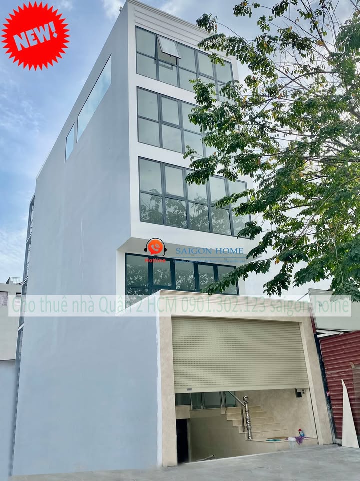 Cho thuê tòa nhà văn phòng Trần Lựu, An Phú 500m² - Thiết kế hiện đại, sang trọng!