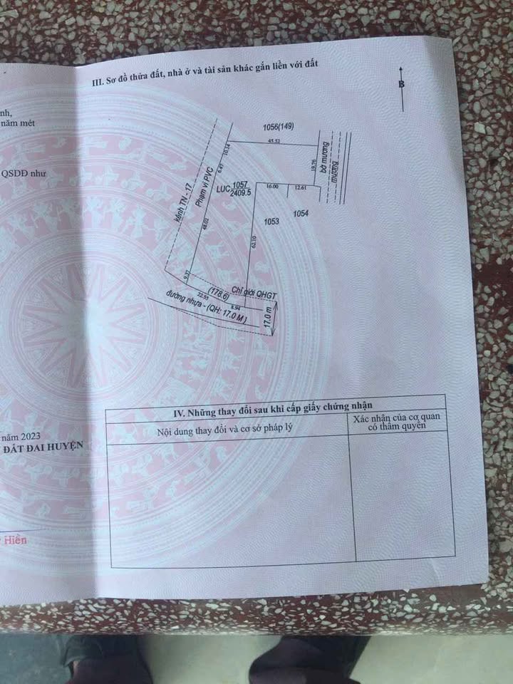 Đất nền 2400m² đường An Điền, Châu Thành, Tây Ninh - Giá 1.25 tỷ, thương lượng ngay!