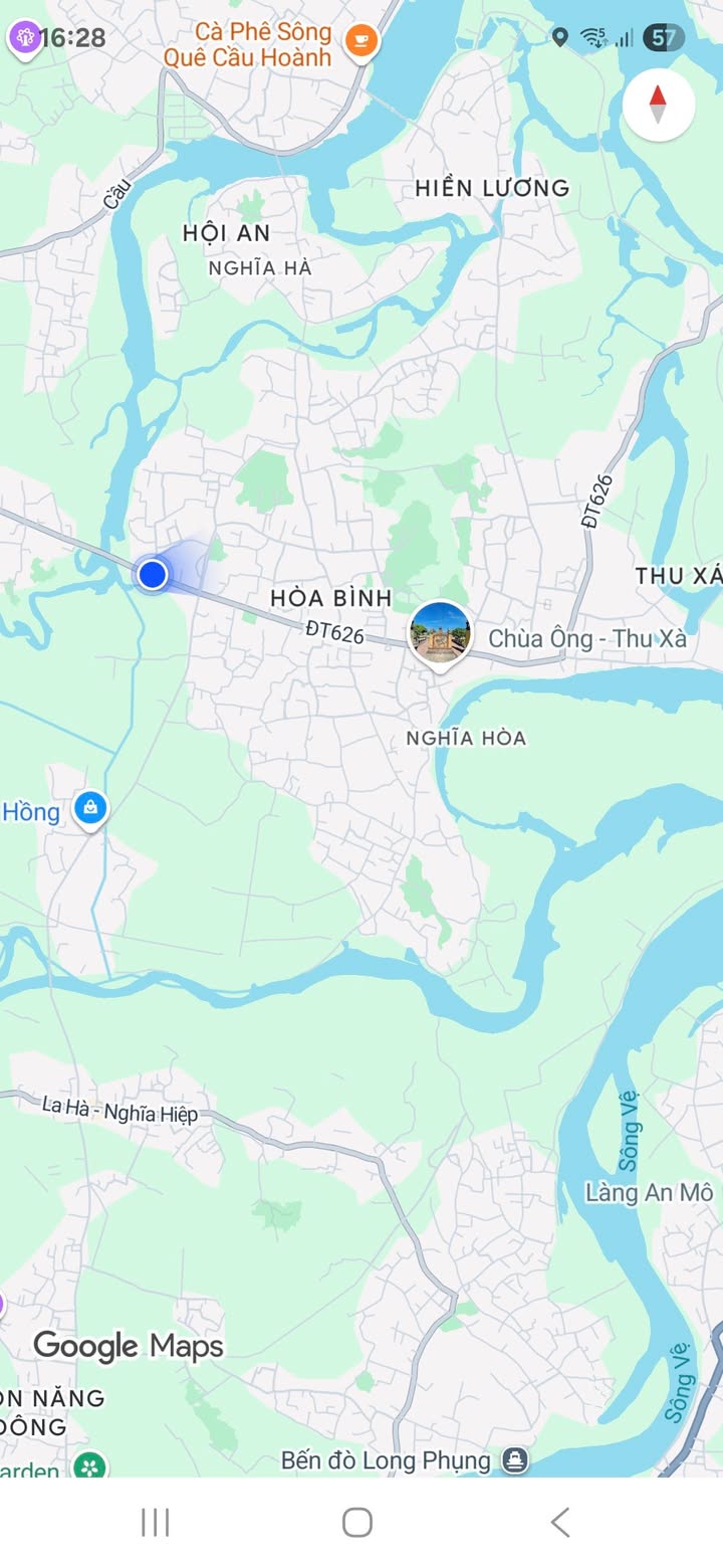 Đất mặt tiền ĐT626 xã Nghĩa Hòa 150m² giá 1.6 tỷ - Vị trí kinh doanh đắc địa!