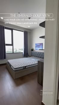 Căn hộ The Emerald Golf View Lái Thiêu 72m² giá 9 triệu - Sẵn sàng vào ở ngay!
