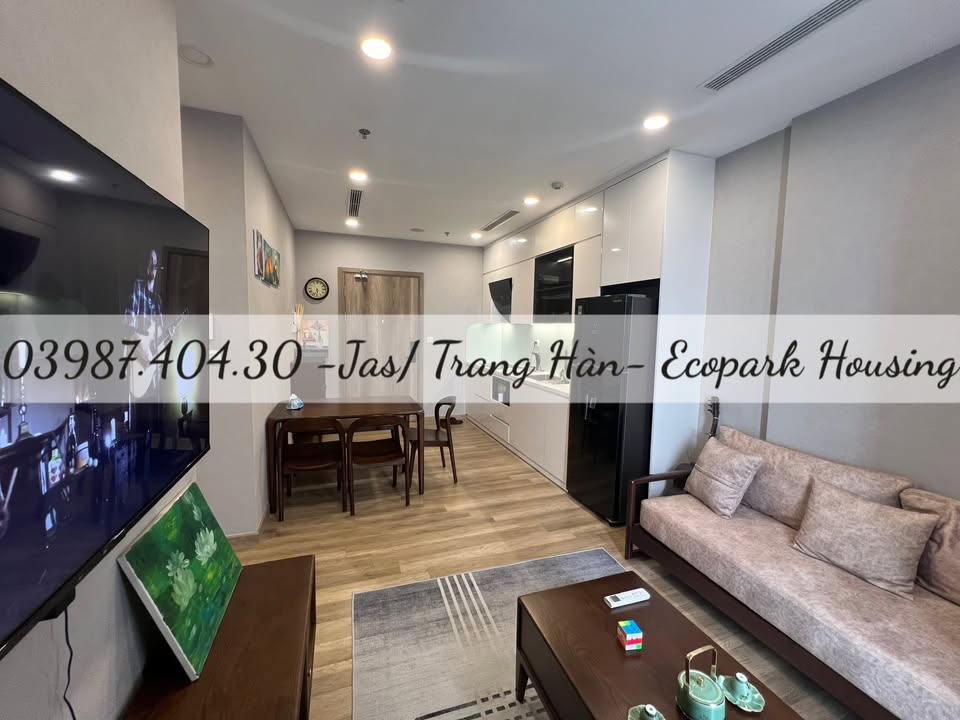 Căn hộ 2PN1VS tại Solforest, Văn Giang, Hưng Yên - Giá thuê thương lượng - Nội thất cao cấp!