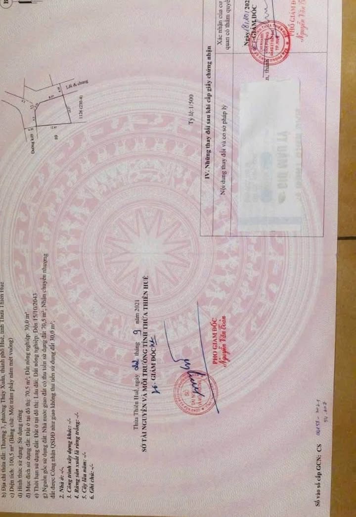 Đất lô góc 2 mặt tiền kiệt Lê Ngô Cát, Thủy Xuân 100m² giá 1.55 tỷ - Cơ hội đầu tư hấp dẫn!