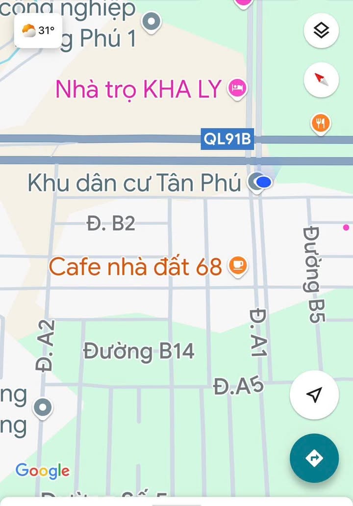 Cho thuê nhà mặt tiền 55 Trần Chiên, Q. Cái Răng, 104m² - Kinh doanh thuận lợi!