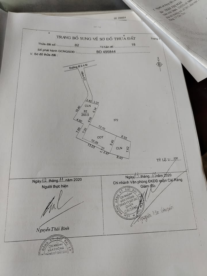 Đất thổ cư 471m² tại Hẻm 5, Lê Bình, Cái Răng giá 4.5 tỷ - Cơ hội đầu tư tuyệt vời!