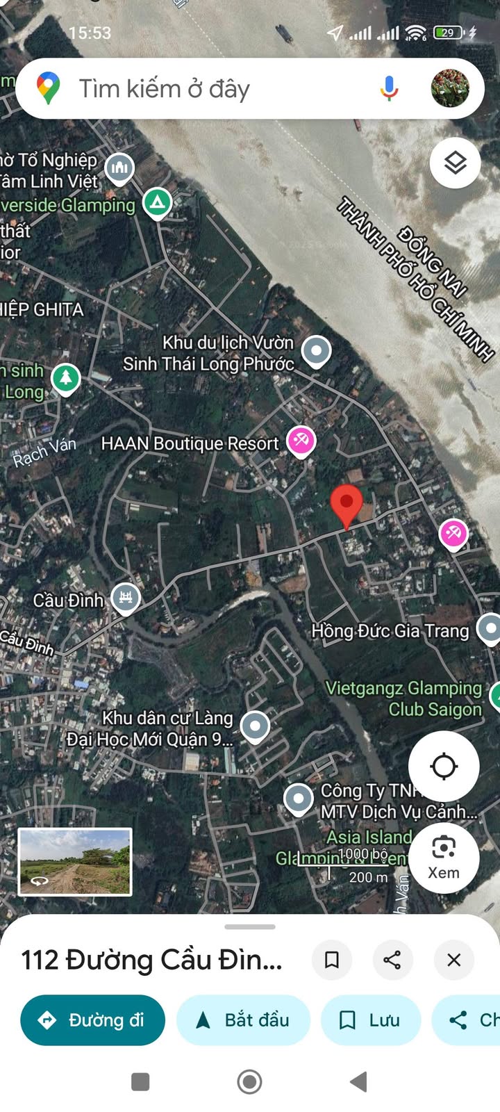 Đất nền mặt tiền đường Cầu Đình, Long Phước 1566m² giá 23 tỷ - Đầu tư sinh lời cao!