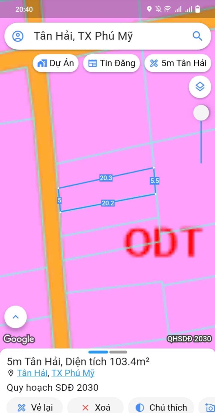 Đất nền Tân Hải Phú Mỹ 100m² giá 1.2 tỷ - Đầu tư sinh lời ngay!