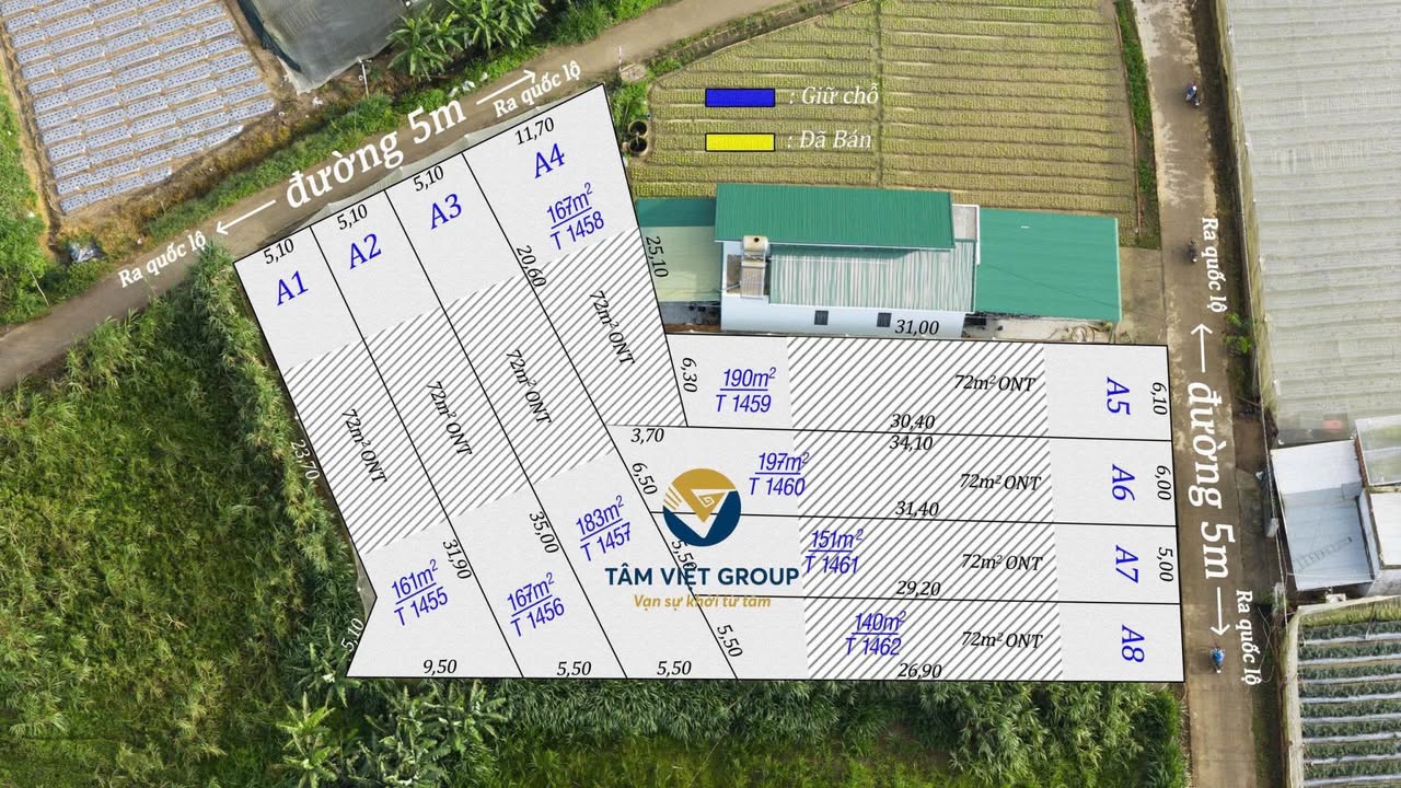 Đất nền Thạnh Mỹ Đơn Dương 140m² giá chỉ 695 triệu - Cơ hội đầu tư sinh lời cao!