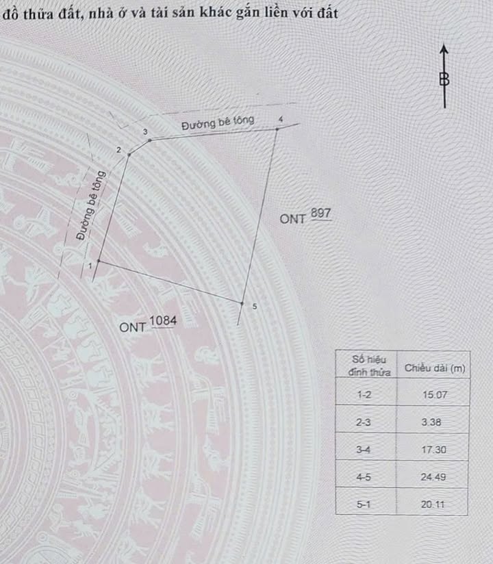 Đất nền chính chủ 397m² xã Mỹ Hiệp, Phù Mỹ - Giá chỉ 500 triệu!