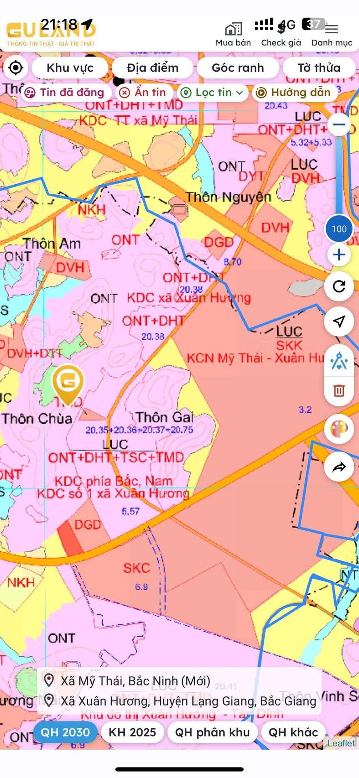 Đất thổ cư tại thôn Đình - Xuân Hương 130m² giá 1 tỷ - Cơ hội đầu tư hấp dẫn!