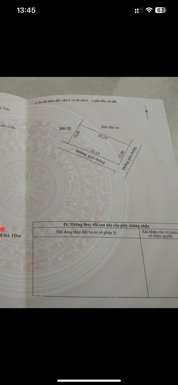 Đất nền 2 mặt tiền Thạch Hà 300m² giá 1.4 tỷ - Cơ hội đầu tư tuyệt vời!