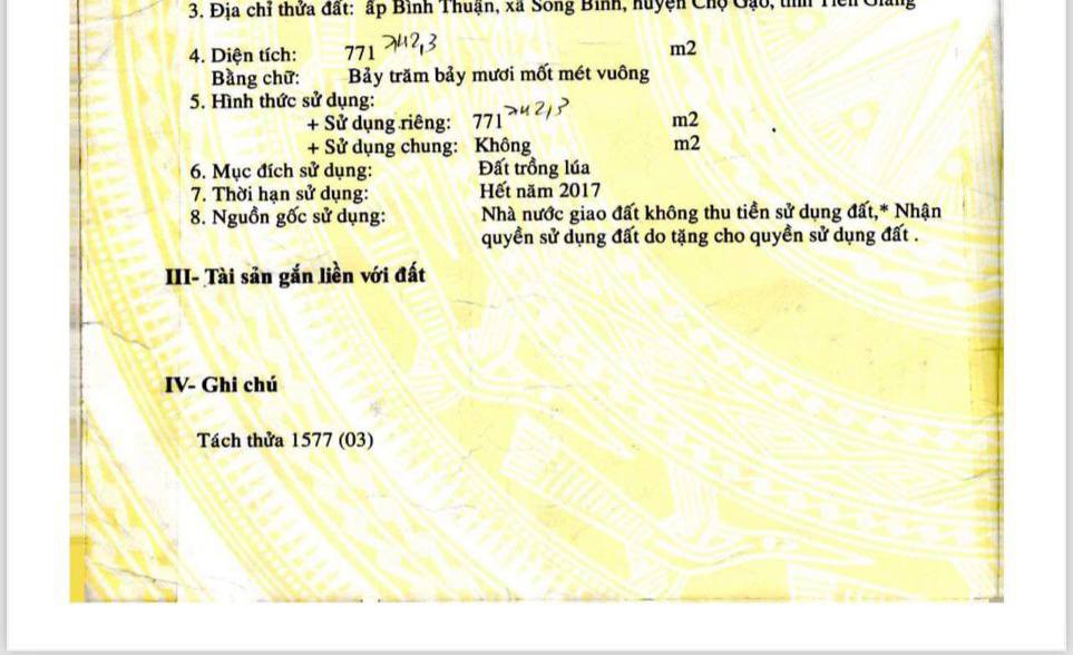 Đất CLN mặt tiền nhựa 5m xã Song Bình 742m² giá 1.298 tỷ - Đầu tư sinh lời ngay!