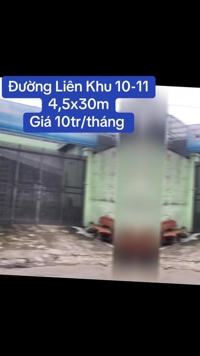 Nhà cho thuê đường Liên Khu 10-11, Bình Tân, diện tích 135m² chỉ 10 triệu/tháng - Sẵn sàng vào ở!