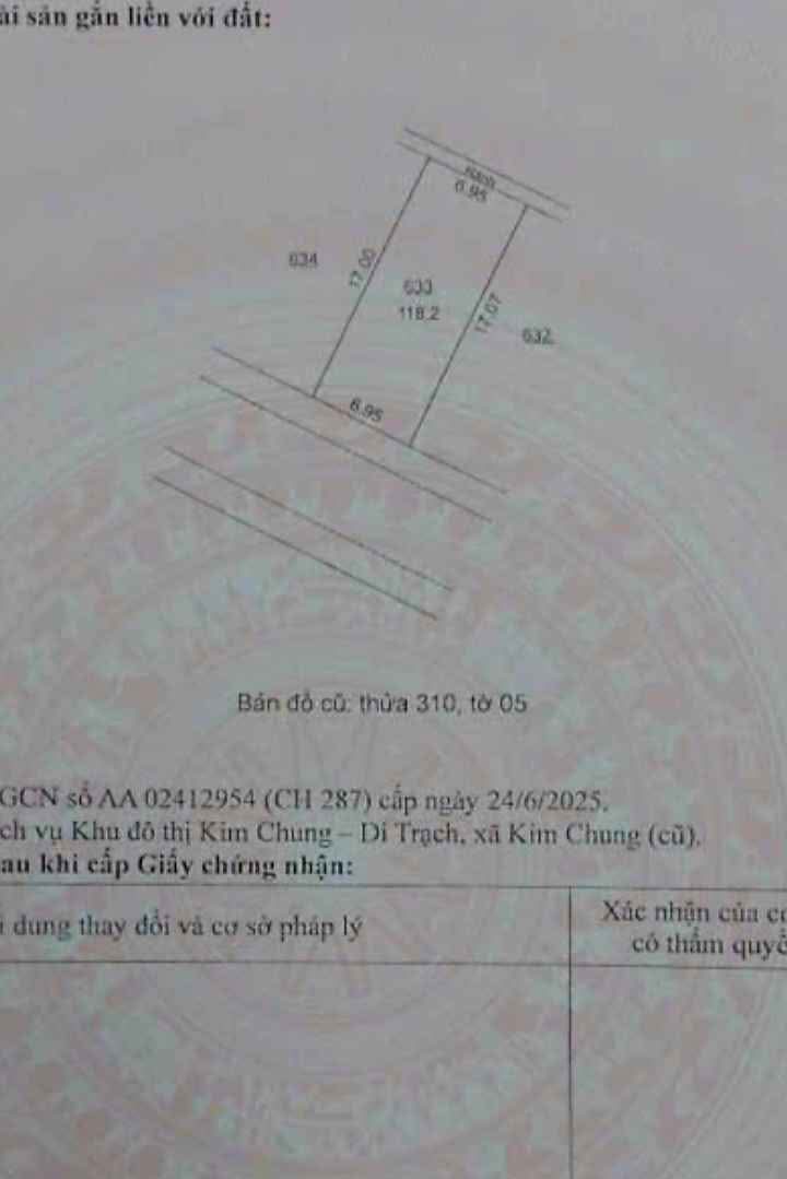 Đất dịch vụ Thăng Long 9, Lai Xá, Hoài Đức 118.2m² - Vị trí đẹp, đầu tư sinh lời!