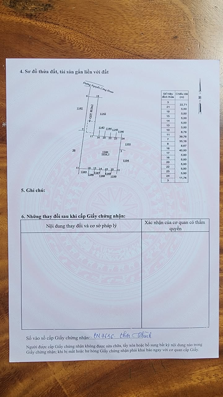 Đất nền 1516m² tại Chơn Thành - Đầu tư sinh lời chỉ với 1 tỷ!