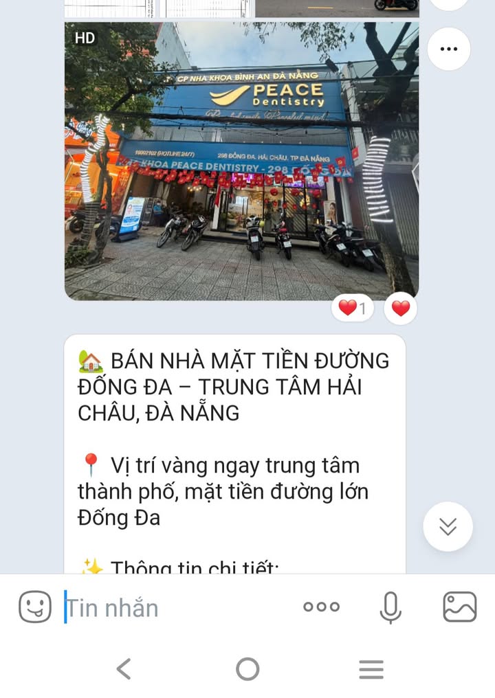 Nhà riêng Đống Đa, Hải Châu, Đà Nẵng 291m² giá 55 tỷ - Hướng Đông thoáng mát!