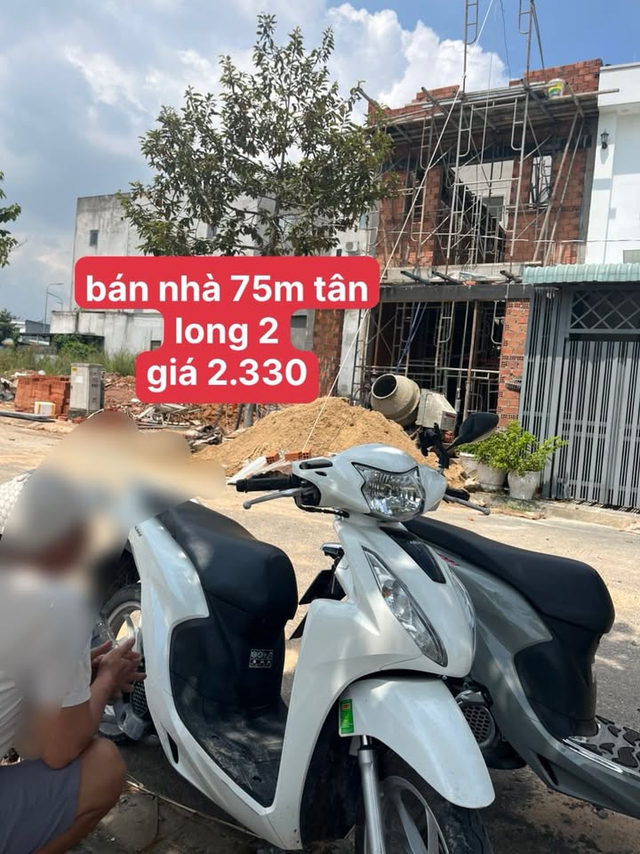 Nhà 1 trệt 1 lầu tại dự án Tân Long 2, 75m² giá 2.33 tỷ - Bàn giao trong tháng!