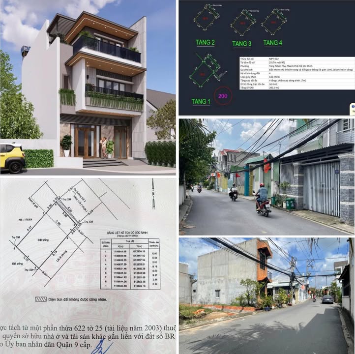 Đất 2 Mặt Tiền Hẻm 175, Đường 2, Quận 9, Diện tích 72m², Giá 6.2 Tỷ - Đầu Tư Sinh Lời!