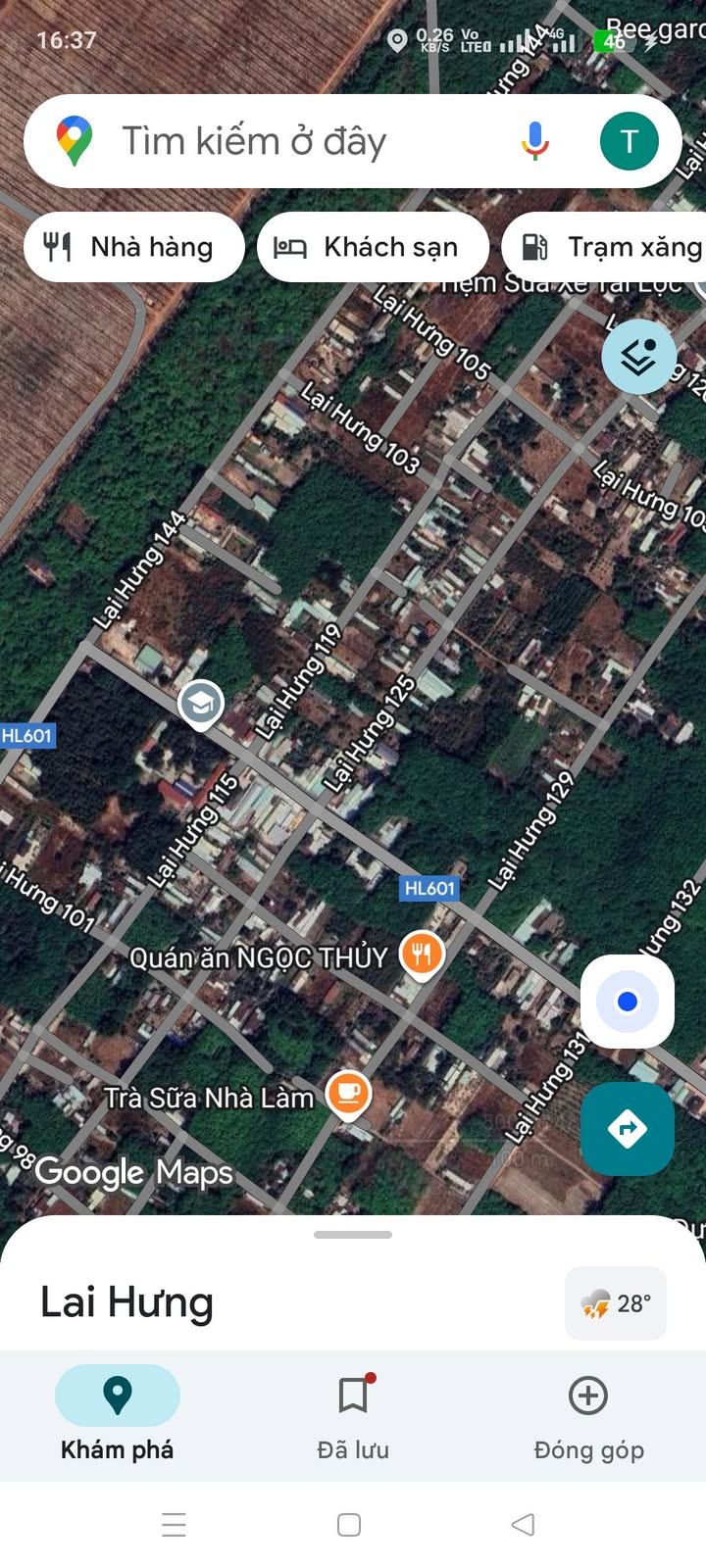 Đất nền mặt tiền đường Lai Hưng, phường Lai Hưng, Bình Dương 210m² - Giá chỉ 1.1 tỷ!