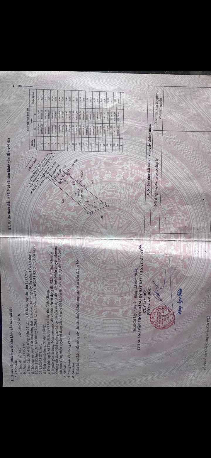 Đất nền 7500m² xã Tân Bình, thị xã Cai Lậy - Giá 7.5 tỷ, đầu tư sinh lời!