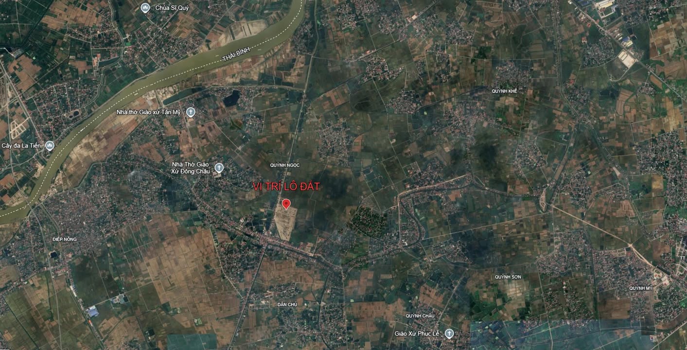 Lô đất Quỳnh Ngọc, Quỳnh Phụ 102m² giá 1.53 tỷ - Vị trí vàng sinh lời cao!