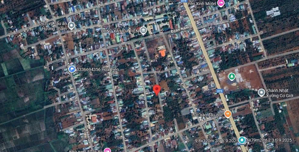 Đất Hòa Tiến, Đắk Lắk 132m² giá 499 triệu - Cơ hội đầu tư không thể bỏ qua!