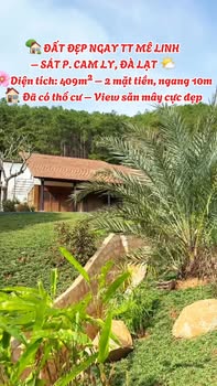 Đất đẹp Mê Linh, Lâm Đồng 409m² giá 1.69 tỷ - View săn mây tuyệt đẹp!