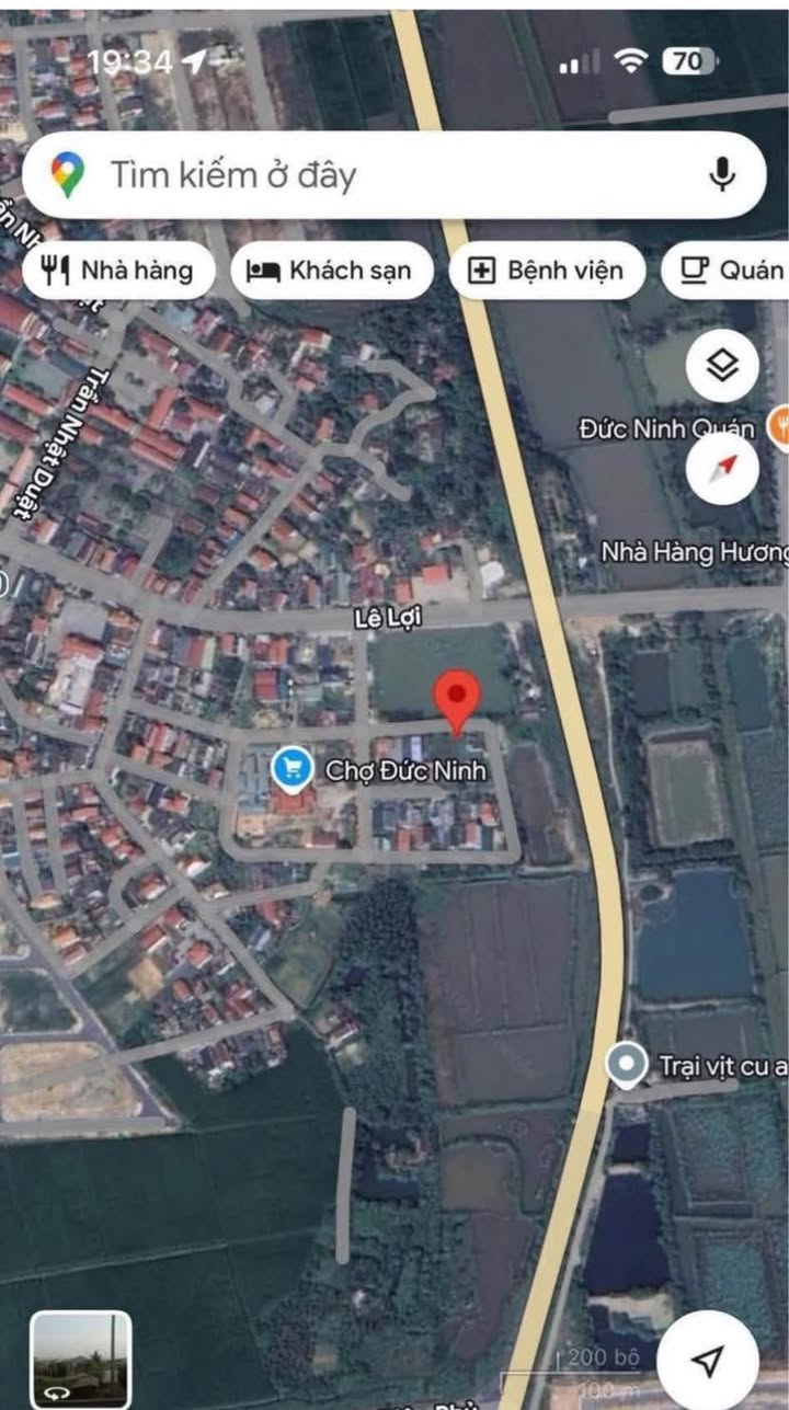 FrontHouse mặt tiền chợ Đức Ninh 126m² giá 2.6 tỷ - Đang kinh doanh buôn bán!