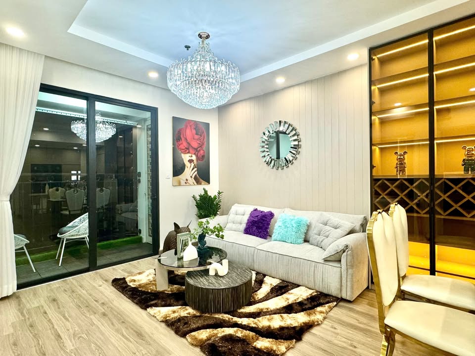 Căn hộ Time City 2PN tầng trung giá 18 triệu - View thoáng mát, full nội thất!