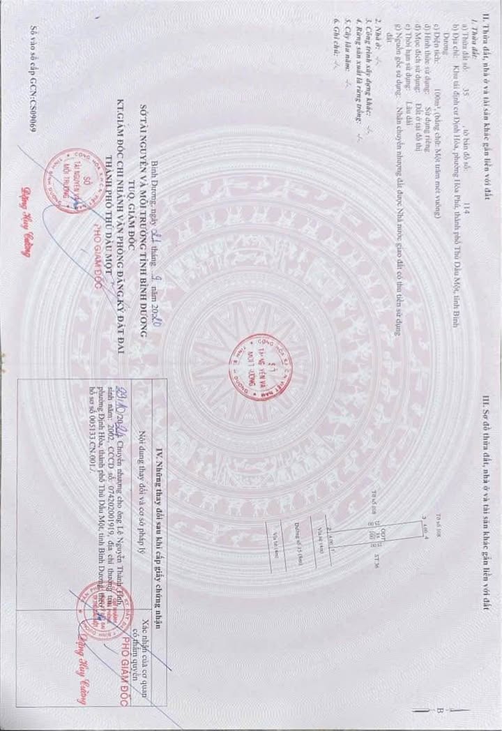 Đất thổ cư Định Hòa, Thủ Dầu Một 100m² giá 2.25 tỷ - Cơ hội đầu tư tốt!