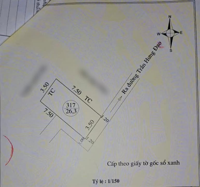 Nhà phố 3 tầng Trần Hưng Đạo, Quy Nhơn 26m² - Vị trí trung tâm, tiện ích đầy đủ!