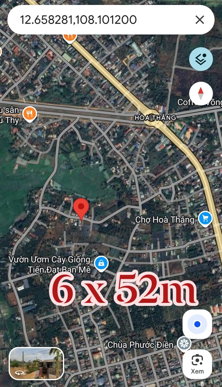 Đất nền Hòa Thắng 315m² giá 1.95 tỷ - Đầu tư sinh lời ngay!