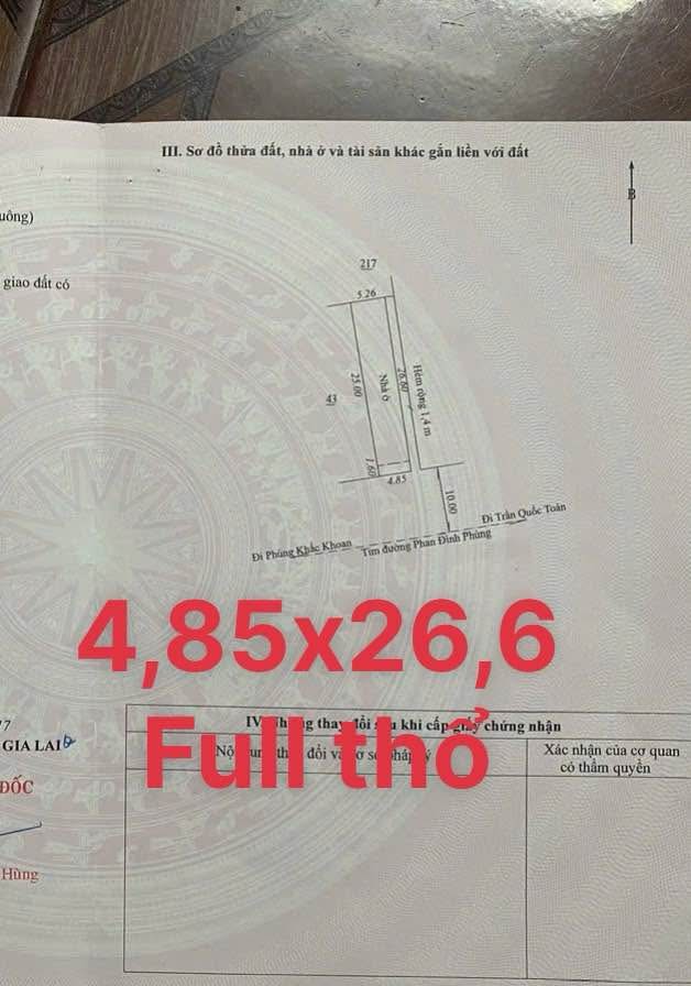 Đất mặt tiền Phan Đình Phùng 121m² giá 3 tỷ - Cơ hội đầu tư tuyệt vời!
