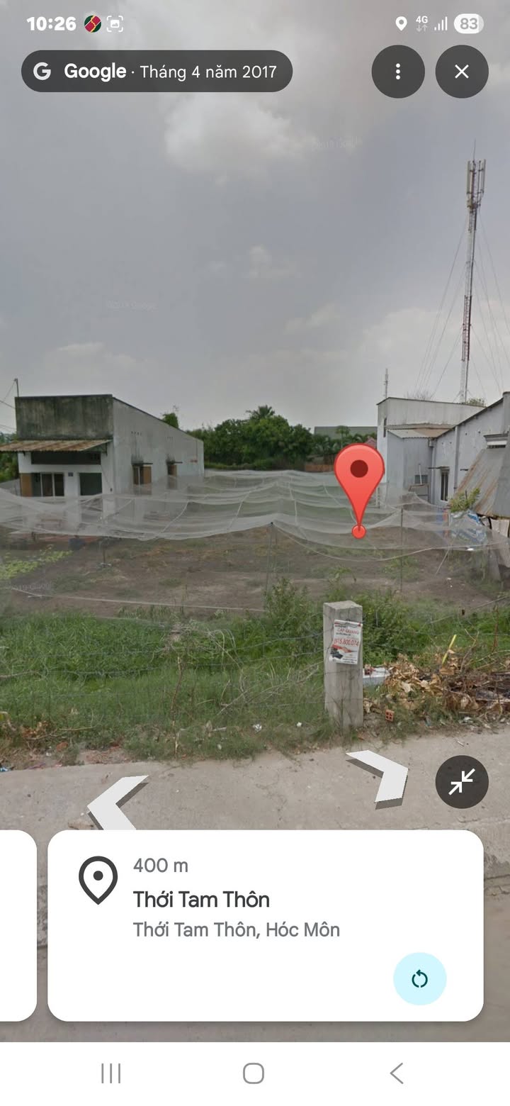 Bán đất mặt tiền đường TTT16, xã Đông Thạnh, Hóc Môn - 100m² giá 4.8 tỷ - Kinh doanh thuận lợi!