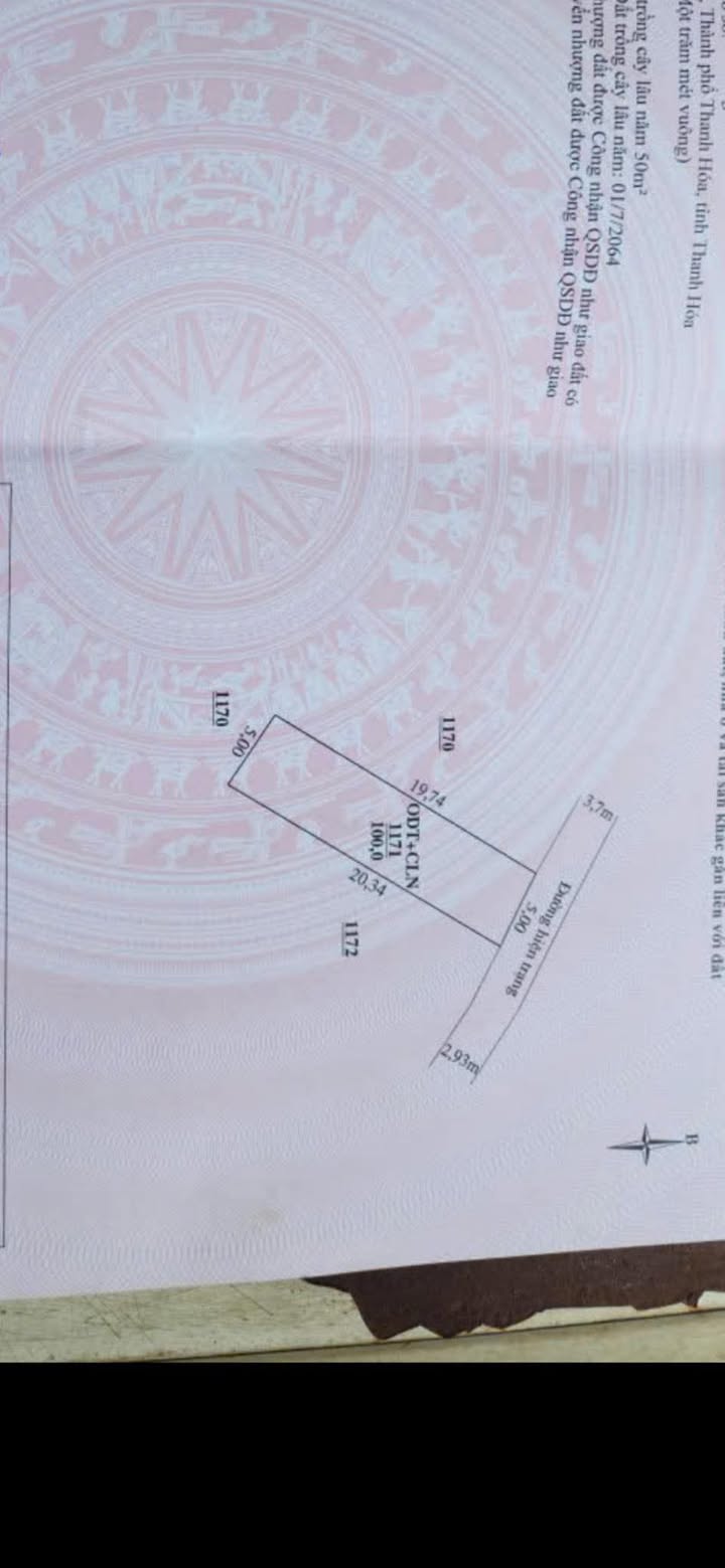 Đất nền Quảng Xương 100m² giá 1.15 tỷ - Đầu tư sinh lời cao!