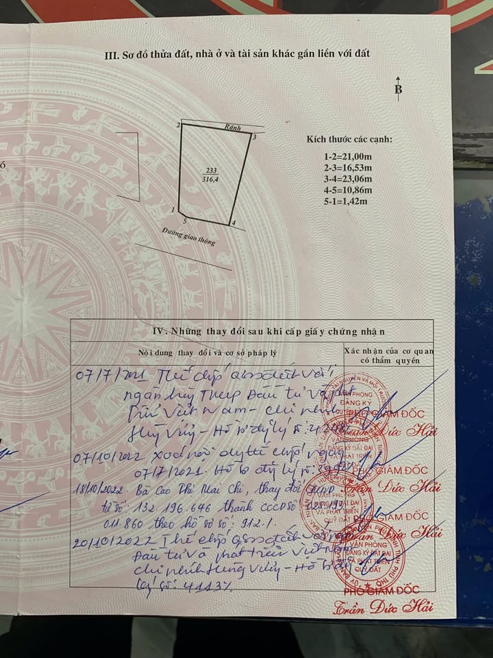 Đất 2 mặt tiền Phú Nham, Phù Ninh 316.4m² giá chỉ 2 tỷ - Cơ hội đầu tư hấp dẫn!