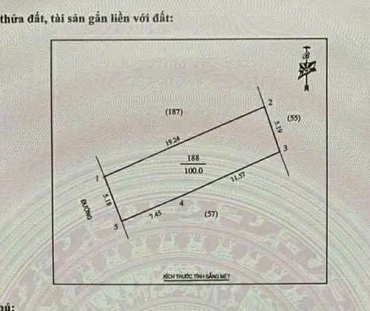 Đất nền Vinh Hưng 100m² giá 2 tỷ - Đường nhựa thông thoáng, dân cư đông đúc!