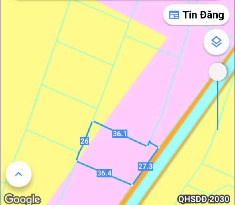 Đất nông nghiệp Bình Lãng Tân Trụ 1000m² giá 1.2 tỷ - Sổ hồng chính chủ, ô tô vào tận nơi!