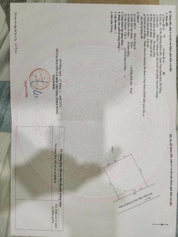 Nhà cấp 4 Đa Mặn Đông 88m² giá 6 tỷ - Khu an ninh tốt!