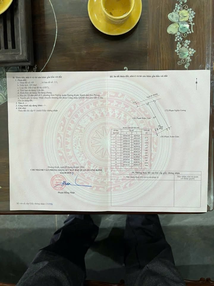 Nhà cấp 4 mới xây tại Hòa Nghĩa, Dương Kinh 107.8m² giá 1.8 tỷ - Sẵn sàng về ở ngay!