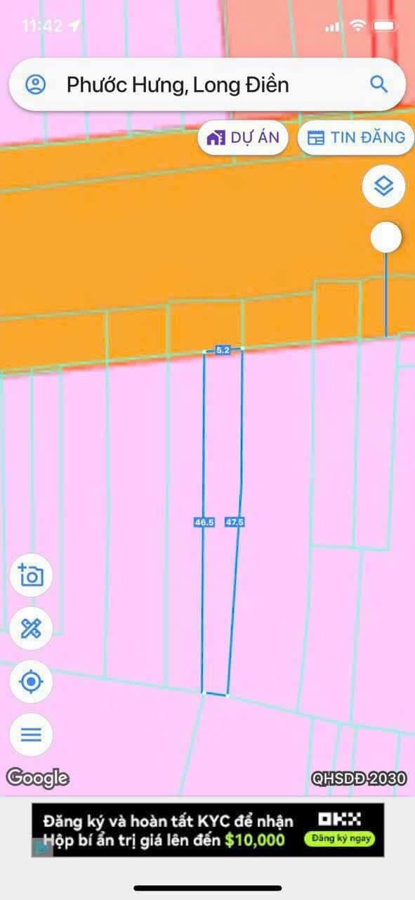 Căn nhà mặt tiền Hương Lộ 5, Long Hải 219m² giá 7.2 tỷ - Kinh doanh sầm uất!