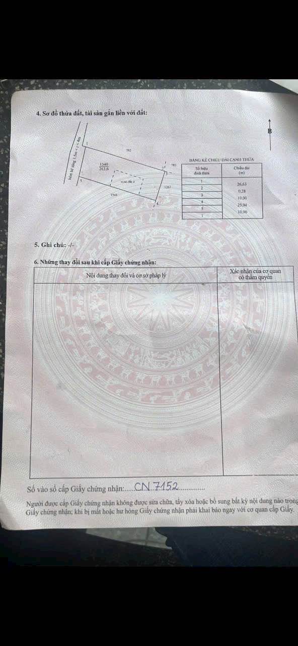 Đất nền Tam Phước, Long Điền 260m² chỉ 1.3 tỷ - Sổ hồng chính chủ, gần biển!
