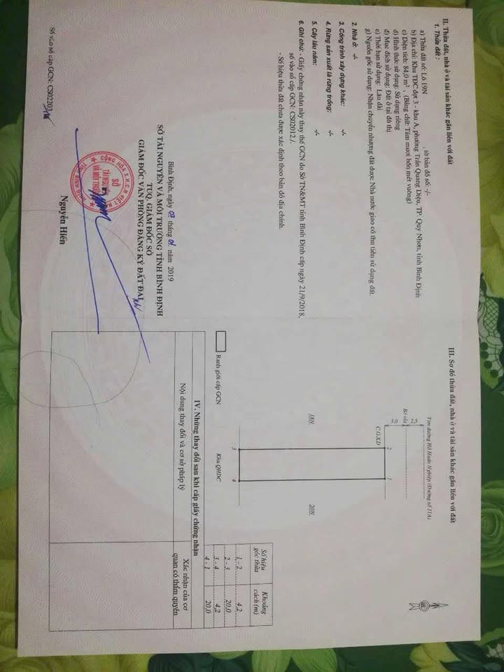 Đất nền mặt tiền Hồ Huấn Nghiệp, Trần Quang Diệu, 84m² giá 1.5 tỷ - Cơ hội đầu tư tuyệt vời!