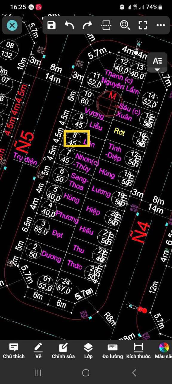 Đất mặt tiền khu Đông Chùa Bình An 45m² giá 1.48 tỷ - Cơ hội đầu tư tuyệt vời!